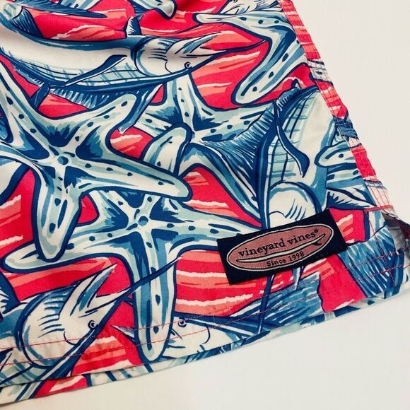 Vinyard Vines Men’s Swim Trunks Swim Shorts Starfish Size XS - Picture 6 of 8